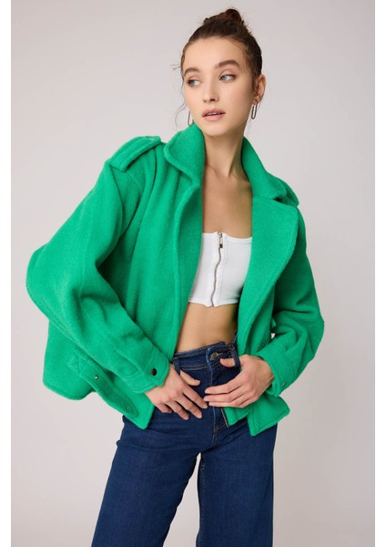 Tek Cep Çıtçıt Kapamalı Ceket modelleri