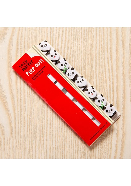 Panda Karikatür Hayvanlar Not Kağıdı Sevimli Yapışkan Notlar Yaratıcı Yer Imi Kendinden Yapışkanlı Not Kağıdı Okul Malzemeleri Mesaj Etiketi Tekrarla (Yurt Dışından)