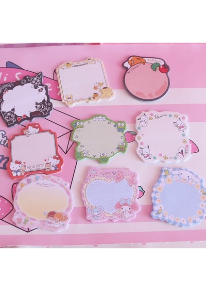 Sarı 30 Sheets/paket Sevimli Yumurta Köpek Kedi Kurbağa Bloknot Çıkartmalar Çıkartması Yapışkan Notlar Scrapbooking Diy Kawaii Not Defteri Günlüğü (Yurt Dışından)