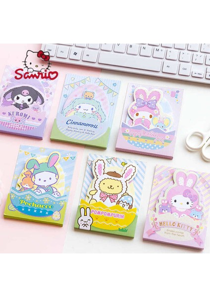 Büyük Kulak Köpek Sanrio Japon Karikatür Tavşan Kulakları Paskalya Yumurtası Kombinasyonu Yapışkan Notlar Dıy El Hesabı Notları Sol N Kez Gönderi Yapışkan Not (Yurt Dışından) fiyatları
