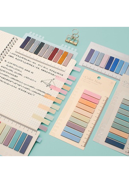 Style7 200 Yaprak/paket Renkli Yapışkan Notlar Bloknot Etiket Not Yer Imleri Not Defteri Okul Ofis Kırtasiye Malzemeleri (Yurt Dışından)