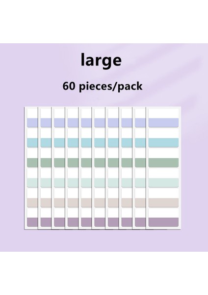 B4 Pet Plastik Indeks Etiket Kategori Etiketleri Sevimli Yapışkan Notlar Okul Öğrenci Yer Imi Kağıdı Kendinden Yapışkanlı Talimat Etiket Hediye (Yurt Dışından)