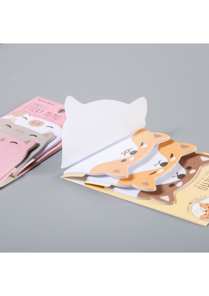 6 Paket Mıx B-Shamo 6 Paket Hayvan Yapışkan Notlar Karikatür Kendinden Yapışkanlı Notlar Sevimli Şekil Kendinden Yapışkanlı Bloknot Yazma Not Defteri Ev Hediyeleri 270 Sayfa (Yurt Dışından)