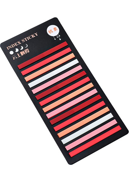 B 300 Yaprak Pet Süper Ince Endeksi Bloknot Saydam Dıy Işaretleme Etiket Ofis Okul Malzemeleri Floresan Not Yapışkan (Yurt Dışından) fiyatları