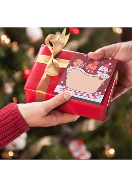 F 50 Yaprak Sevimli Noel Bloknot Karikatür Kardan Adam Kalınlaşmak Yırtılabilir Santa Kendinden Yapışkanlı Notlar Ofis Aksesuarları Kawaii Kırtasiye (Yurt Dışından) indirimleri