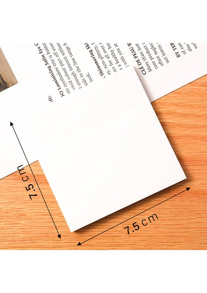 Stil 2 Lolo 50 Sayfa Su Geçirmez Pet Şeffaf Kendinden Yapışkanlı Notlar Bloknot Günlük Yapılacaklar Listesi Okul Kırtasiye Ofis Aksesuarları (Yurt Dışından)