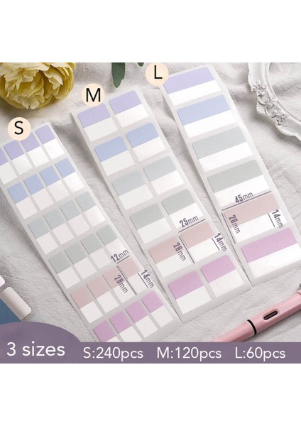 MORANDI-S-240PCS 240/120/60 Adet Retro Morandi Renk Endeksi Yer Işareti Etiket Konu Etiket Etiket Kendinden Yapışkanlı Notlar N-Kez Yapışkan Kırtasiye Tedarik (Yurt Dışından) fırsatları