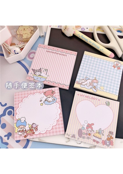 Pembe 50 Yaprak/paket Karikatür Köpek Tavşan Bloknot Çıkartmalar Çıkartması Yapışkan Notlar Scrapbooking Diy Kawaii Not Defteri Günlüğü 557 (Yurt Dışından) fiyatları