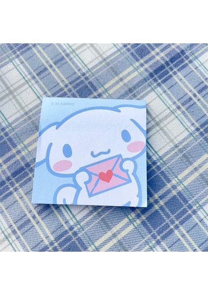 2 Adet-Cinnamoroll Anime Sanrios Kt Kuromi Karikatür Not Notları Kawaii Hug Ins Macun Kalınlaşmış Öğrenci Mesaj Macunu Yapışkan Çıkartmalar (Yurt Dışından)