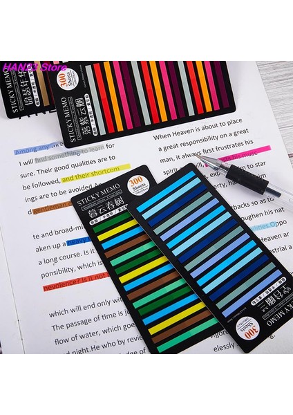Stil 3 2023 Kawaii 300 Sayfa Gökkuşağı Renkli Bloknot Yapışkan Notlar Kağıt Etiket Not Defteri Imi Okul Malzemeleri Kırtasiye (Yurt Dışından) modelleri
