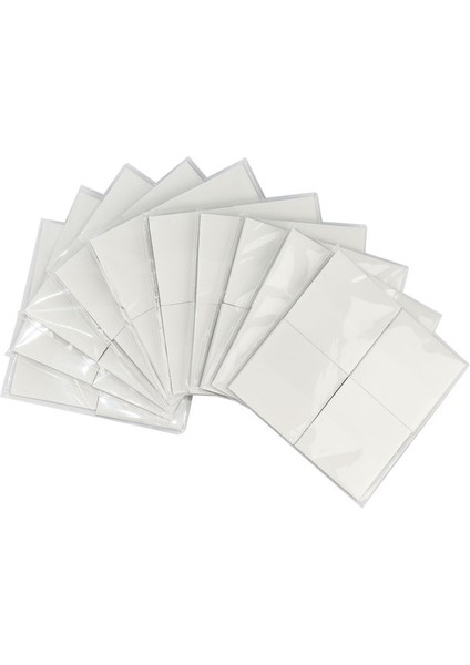1,5x1,5 Inç Şeffaf 3 Inç x 3 Inç Beyaz Yapışkan Notlar Bireysel Paketleme Planı Gündem Hatırlatma Pet Yüksek Kaliteli Kağıt Şeffaf Yapışkan Notlar (Yurt Dışından)