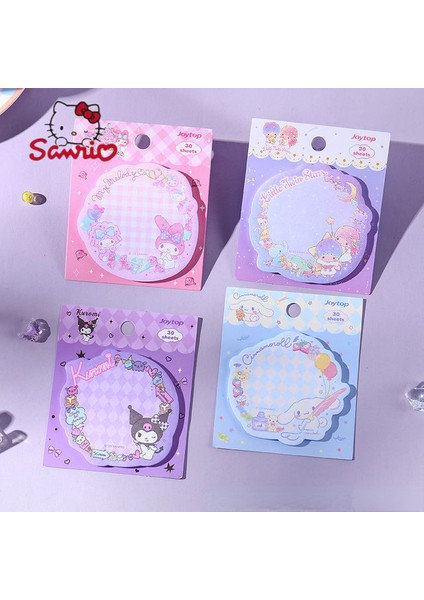 3 Takım 3 Takım Sanrio Kendinden Yapışkanlı Notlar Etiket Notları Kuromi Ortak Karikatür Sevimli Yapışkan Not Mesaj Etiket Öğrenci Kawaii (Yurt Dışından)