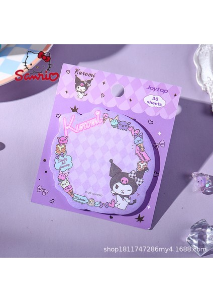 3 Takım 3 Takım Sanrio Kendinden Yapışkanlı Notlar Etiket Notları Kuromi Ortak Karikatür Sevimli Yapışkan Not Mesaj Etiket Öğrenci Kawaii (Yurt Dışından) modelleri