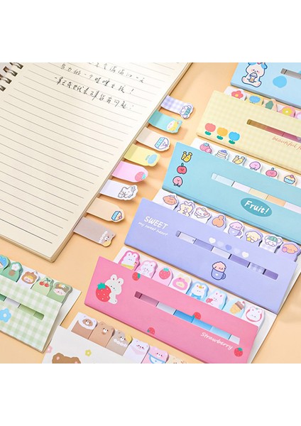 A4 12.5*5 cm Sevimli Karikatür Yapışkan Notlar Bloknot Günlüğü Sabit Gevreği Karalama Defteri Dizini Imleri Dekoratif Kawaii Yapışkan (Yurt Dışından) fırsatları