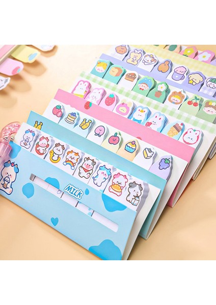 A4 12.5*5 cm Sevimli Karikatür Yapışkan Notlar Bloknot Günlüğü Sabit Gevreği Karalama Defteri Dizini Imleri Dekoratif Kawaii Yapışkan (Yurt Dışından) indirimleri