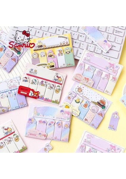 Açık Mor Sanrio Yaratıcı Sevimli Karikatür Dizini Yapışkan Notlar Ofis Mesajı Bırakma Notu Times Etiket Kuromi Not Kağıdı 90 Kendinden Yapışkanlı Notlar (Yurt Dışından) fiyatları