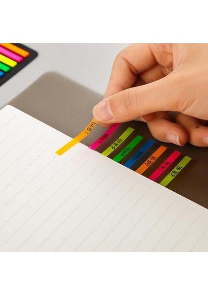 Set3 Sıxs Renkli Kendinden Yapışkanlı Notlar Kombinasyonu Bloknot Scrapbooking Günlüğü Okul Ofis Aksesuarları Kırtasiye (Yurt Dışından)
