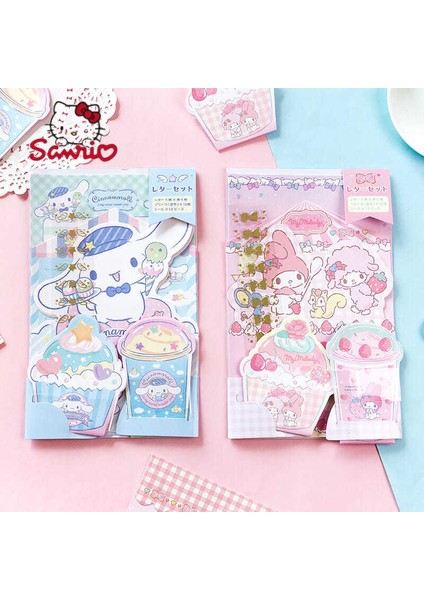 Mavi Sanrio Japon Tarzı Taze Karikatür Zarf Mektup Kağıdı Özel Şekilli Yapışkan Not Seti Öğrenci Ins Kırtasiye Yazma Mektup (Yurt Dışından) fiyatları