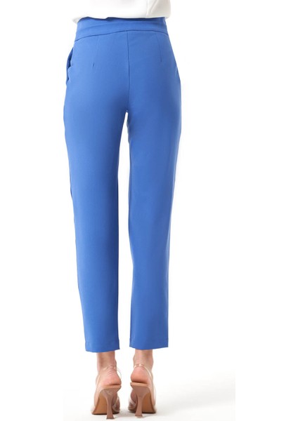 Kat Kemerli Indigo Pantolon modelleri