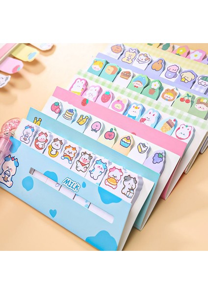 02 120 Yaprak/paket Sevimli Hayvanlar Bloknot Çıkartmalar Çıkartması Yapışkan Notlar Imi Scrapbooking Dıy Kawaii Not Defteri Günlüğü Kırtasiye Desteği (Yurt Dışından)