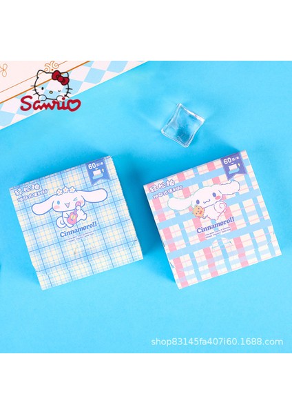 MXBQ08-CN-A Sanrio Cinnamoroll Kendinden Yapışkanlı Noteso Not Karikatür Not Kağıdı Sevimli Öğrenci Çıkarılabilir Not Defteri Yapışkan Notlar Not Yapıştırılabilir (Yurt Dışından)