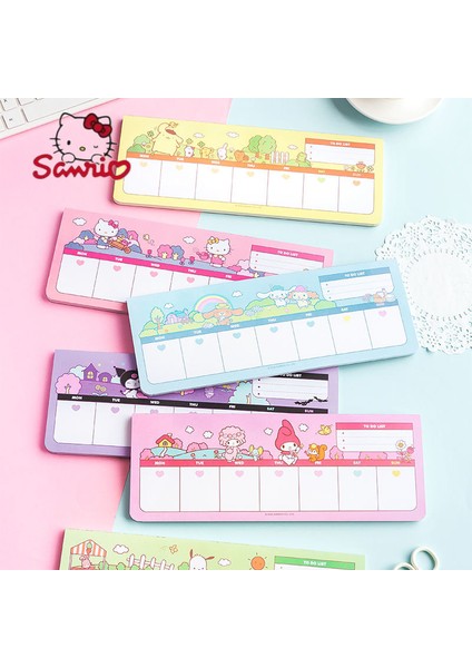Melodi (50) Sanrio Kore Karikatür Sevimli Şerit Not Defteri 50 Parça Masaüstü Haftalık Plan Notları Mesaj Sevimli Öğrenci Yapışkan Olmayan Kağıt (Yurt Dışından) fiyatları