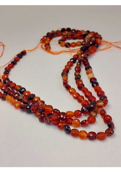 Akik Taşı Yassı Faset Kesim Dizi 6X4MM (42815) modelleri