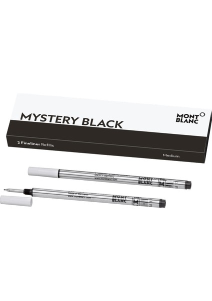 2 Fineliner Yedeği Medium Mystery Black 128246