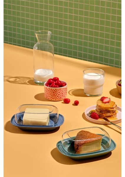 3lü Şeffaf Kapaklı Kahvaltılık Saklama Kabı Beyaz fiyatları