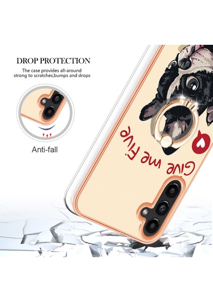 Samsung Galaxy A34 5g Kickstand Tpu Kasası Elektrapan Telefon Kapağı (Yurt Dışından)