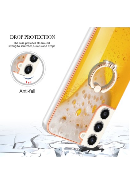 Samsung Galaxy S23+ Telefon Tpu Kılıfı Elektrokaplama Kickstand Cover (Yurt Dışından) indirimleri