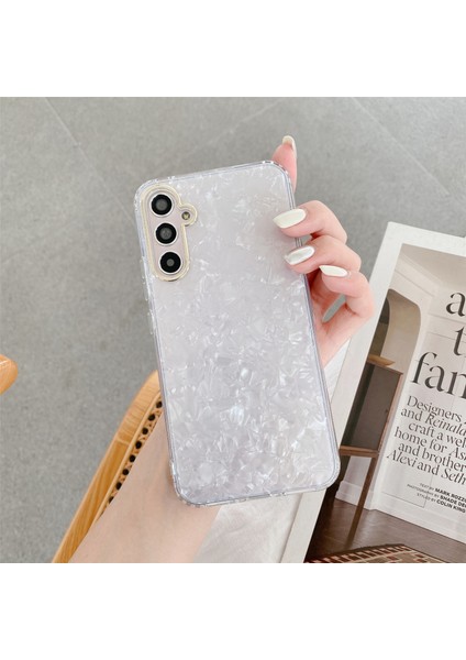 Samsung Galaxy A14 Damla Kanıtı Imd Kabuk Deseni Tpu Case Telefon Kapağı (Yurt Dışından)