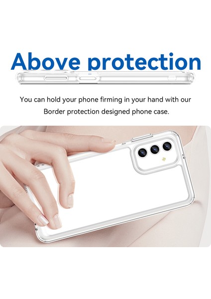 Samsung Galaxy A13 5g Case Anti-Drop Şeffaf Tpu+Akrilik Telefon Kapağı (Yurt Dışından) fırsatları