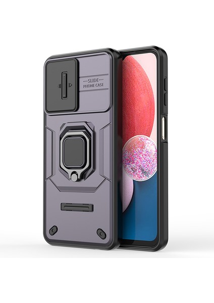 Samsung Galaxy A13 Case Pc+Tpu Kickstand Telefon Kapağı Slayt Kamera Kapağı (Yurt Dışından)