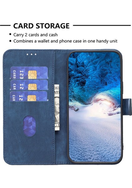 Samsung Galaxy A25 5g Pu Deri Telefon Kılıf Cep Telefonu Kapak Stand Cüzdan (Yurt Dışından)