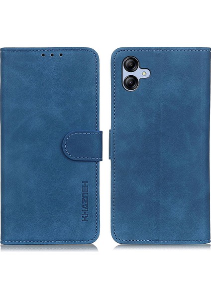 Samsung Galaxy A05 4g Case Pu Deri Retro Doku Stand Telefon Kapağı (Yurt Dışından)