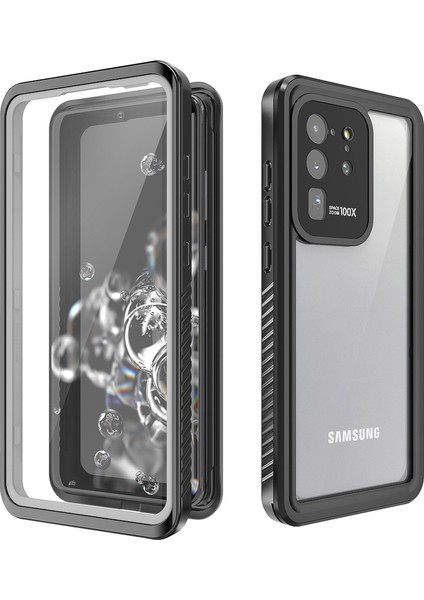 IP68 Samsung Galaxy S20 Ultra Şeffaf Her Şey Dahil Telefon Koruyucu Kabuk Su Geçirmez Kılıf (Yurt Dışından) modelleri