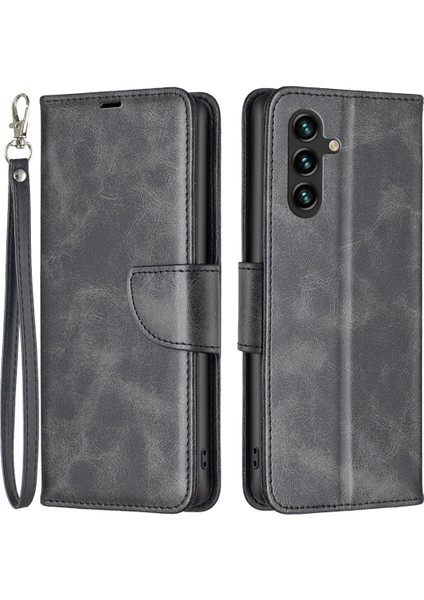 Samsung Galaxy A05S 4g Kasa Şok Geçirmez Pu Deri Telefon Kapak Standı Cüzdan (Yurt Dışından)