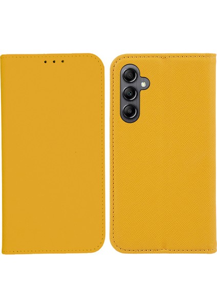 Samsung Galaxy A15 4g Case Anti-Çizelge Stand Telefon Kapağı Pu Deri Cüzdan (Yurt Dışından)