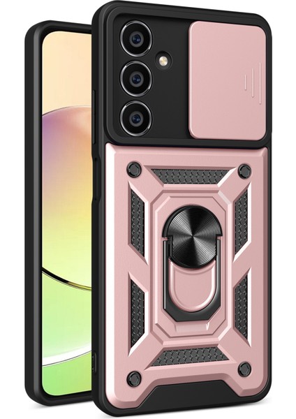 Samsung Galaxy M54 5g / F54 5g Case Ring Kickstand Pc+Tpu Akıllı Telefon Kapağı (Yurt Dışından)