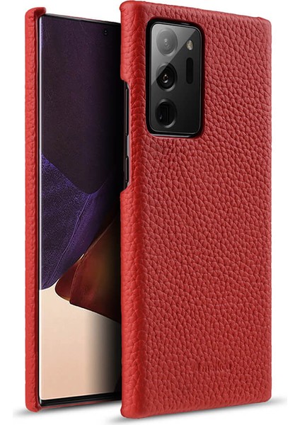 Samsung Galaxy NOTE20 Ultra, Inek Deri Kaplamalı Pc Koruyucu Kapak Için Şok Geçirmez Telefon Kılıfı (Yurt Dışından)