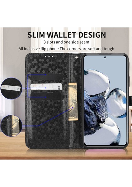 Samsung Galaxy Z Fold5 5g Pu Deri Cüzdan Kılıfı Dot Doğru Tavsiyesi Ile Stand Tutlu (Yurt Dışından)