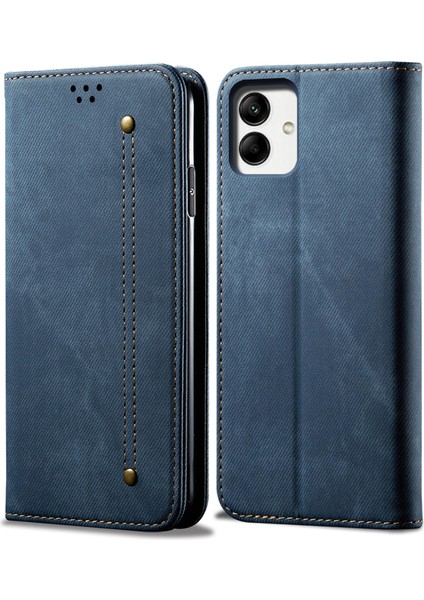 Samsung Galaxy A05 4g Kasası Kasası Pu Pu Deri Telefon Kabuğu Cüzdanı (Yurt Dışından)