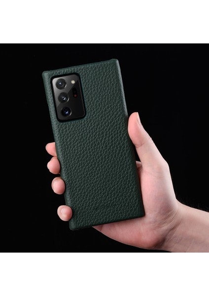 Samsung Galaxy NOTE20 Ultra, Inek Deri Kaplamalı Pc Koruyucu Kapak Için Şok Geçirmez Telefon Kılıfı (Yurt Dışından) modelleri