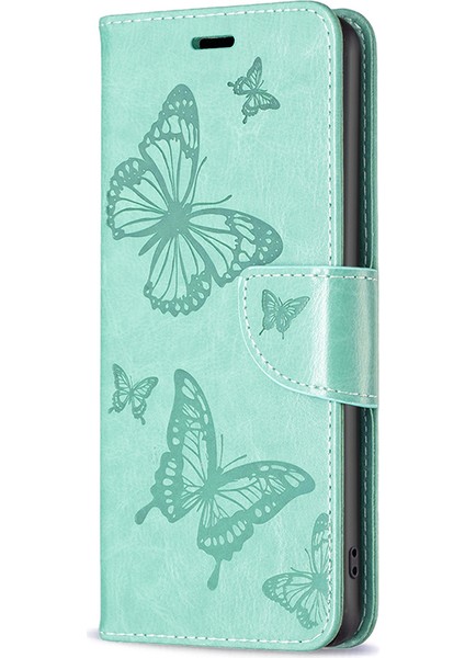 Samsung Galaxy A15 4g Case Butterfly Baskılı Pu Deri Cüzdan Kapağı (Yurt Dışından)