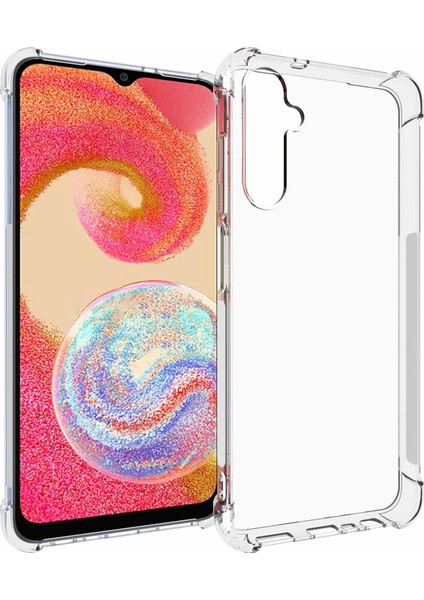Samsung Galaxy A05 4g Kasa Şeffaf Tpu Kabuk Anti-Slip Cep Telefonu Kapağı (Yurt Dışından)