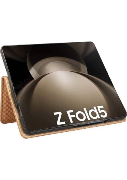 Samsung Galaxy Z Fold5 5g Pu Deri Stand Kılıfı Pen Tutucu ile Basılı Cüzdan Telefon Kılıfı (Yurt Dışından) indirimleri