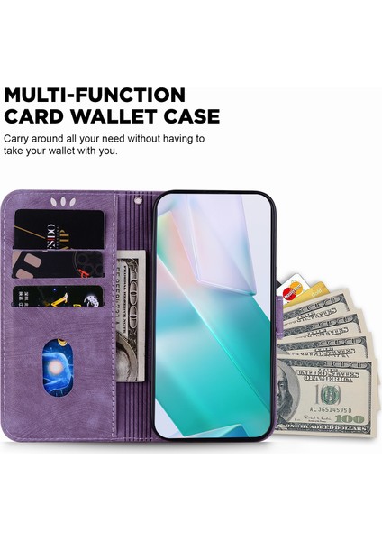Samsung Galaxy M34 5g / F34 5g Cüzdan Stand Deri Kılıf Telefon Kapağı (Yurt Dışından)