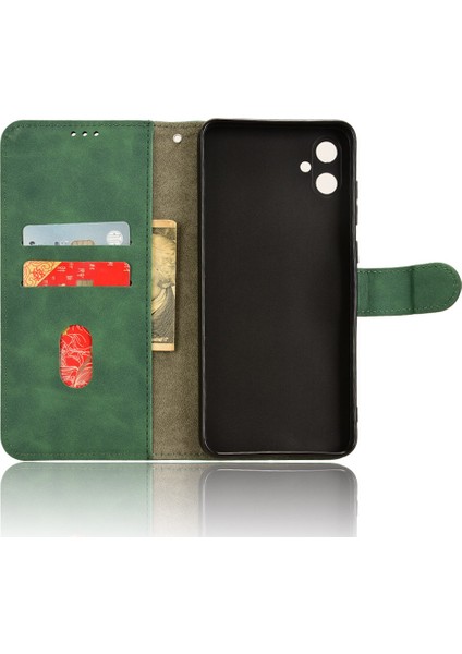 Samsung Galaxy A05 4g Case Anti-Drop Deri Telefon Kapak Cüzdanı Stand Fonksiyonu (Yurt Dışından) indirimleri