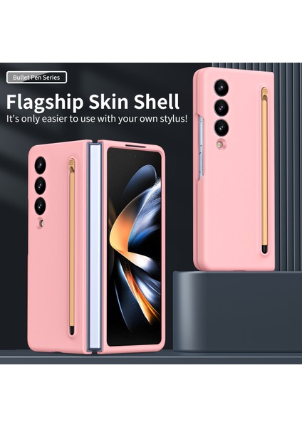 Samsung Galaxy Z Fold4 5g Kılıf Kılıf Pen Kauçuk Pc Katlanır Telefon Kapağı (Yurt Dışından) fiyatları